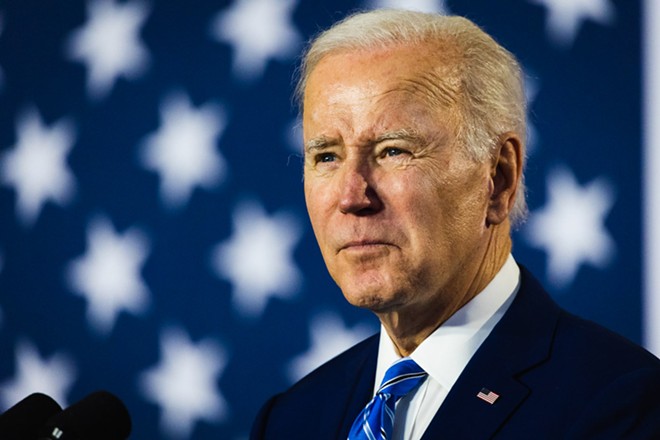 President Joe Biden at the University of Tampa in Tampa, Florida on Feb. 9, 2023. - Photo by Dave Decker