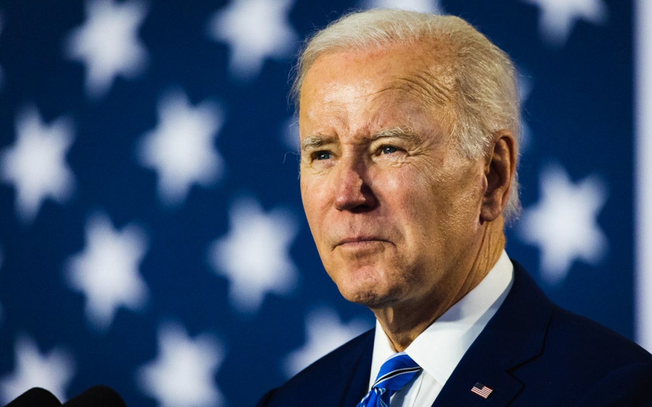 President Joe Biden at the University of Tampa in Tampa, Florida on Feb. 9, 2023.