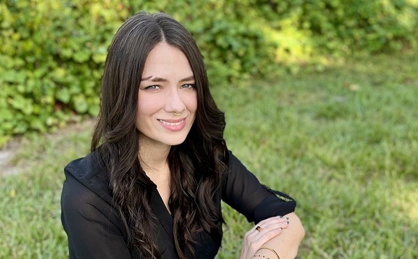 Ivy Fairbanks, who launches 'Morbidly Yours' at Tombolo Books in St. Petersburg, Florida on Aug. 20, 2024.