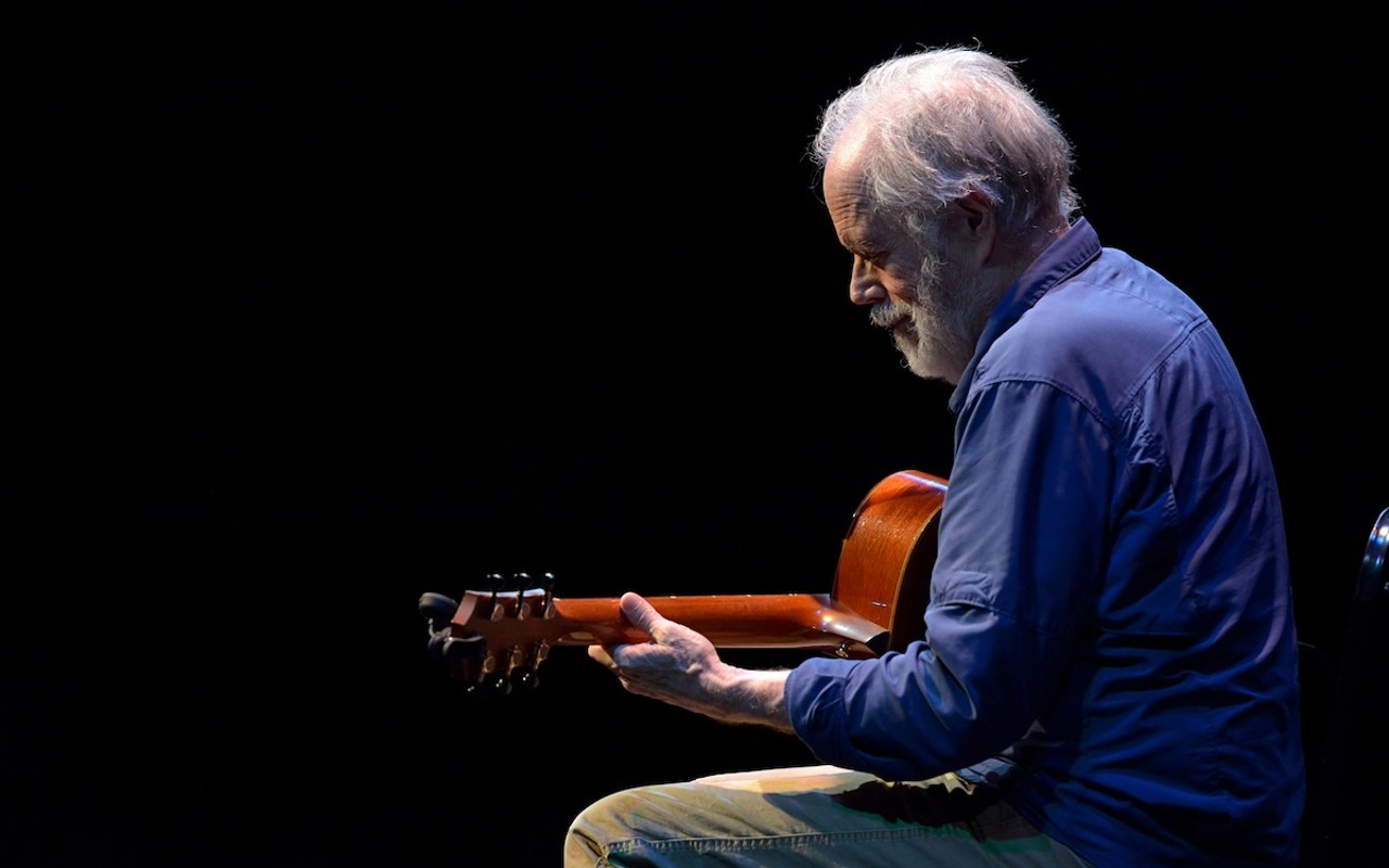 Leo Kottke, who plays Bilheimer Capitol Theatre in Clearwater, Florida on Aug. 15, 2024.