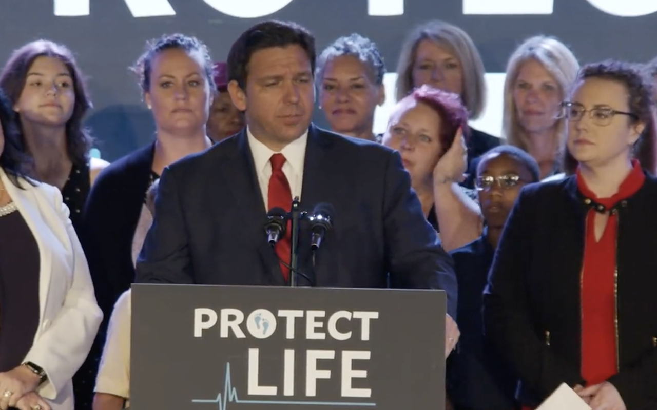 Florida Gov. DeSantis approves $466K state-run pregnancy website